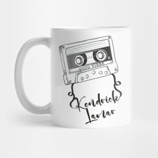 Good Vibes Kendrick Lamar // Retro Ribbon Cassette Mug